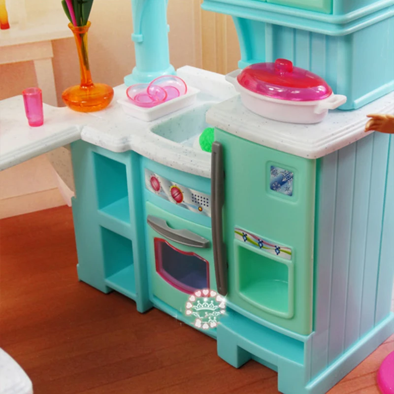 barbie mega kitchen