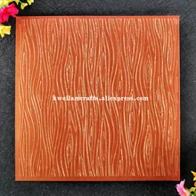 Большой размер древесины зерна пластиковый с тиснением папка для самодельный альбом Скрапбукинг карты инструмент пластиковый шаблон 19,8x19,8 см 8092504