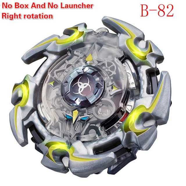 Топ пусковые установки Beyblade Burst Toys B-145 B-144 B-139 bables бейблэйд burst Metal пусковой установкой, Божественный волчок Топы игрушка бейблэйд - Цвет: B-82 No Launcher