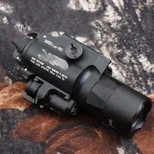 Тактический фонарь оружие света с красным лазером для picatinny пистолет Glock рейку; SF; сезон осень-зима X300 ультра M7155