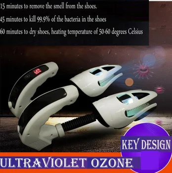 

Electric Shoes Dryer Deodorant UV Shoes Sterilization device Quality Bake Shoe Dryer with Ozone LED Screen Timer Touch Switch