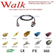 Штекер TNC tnc женский кабель LMR200, кабель TNC lmr200, tnc-коннектор LMR200 фидерный кабель