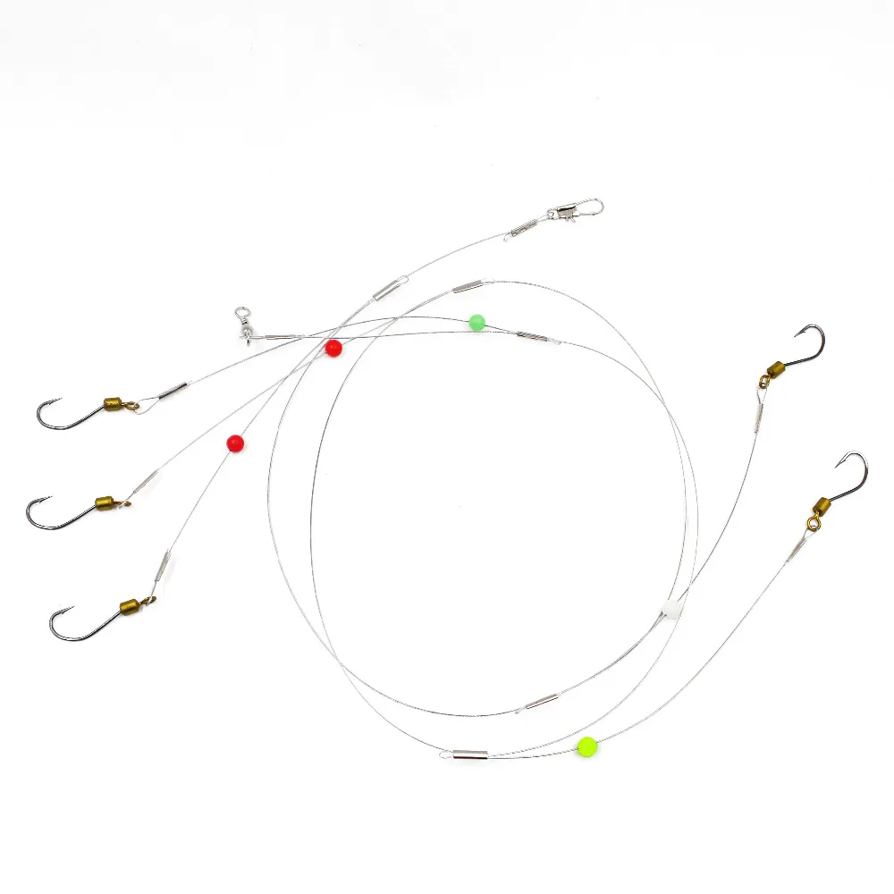 جودة تصميم خاص انفجار 1 قطعة/المجموعة سبينر السنانير سلسلة التقاط القدرة setfishing إغراء خيط صنارة الصيد موصل معالجة مربع