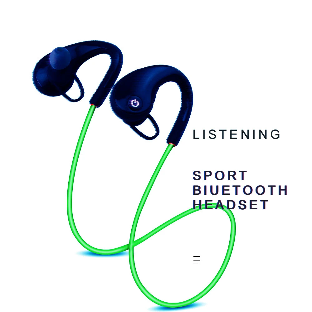 CHUYI Wireless Bluetooth Earphone Ear Hook Rechargeable Headset Sports Waterproof Earbuds With Mic For iPhone Samsung Huawei