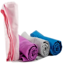 Полотенце из микрофибры нескользящее полотенце для йоги с сетчатым мешком