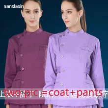 Sanxaixin больница Женская медицинская одежда форма медсестры комплект одежды стоматологическая клиника салон красоты хирургической медсестры костюм