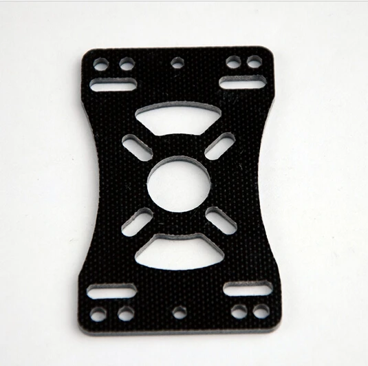 rc airplane FCMODEL pitch-row19-25mm motor mounting plate glass fiber meterial can fixed with pipe clamp 16-25mm