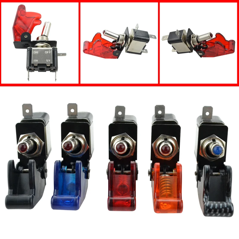 Aliexpress.com : Buy Auto Racing Switch Panels Cover Toggle Switch 12V