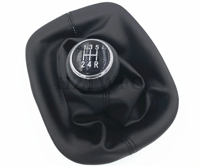 Высокое качество 5 скоростей Ручка Переключения рулевого механизма автомобиля Gaitor Boot из искусственной кожи черный для VW для PASSAT B5 для Volkswagen Bora