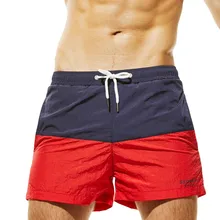 Г. Лидер продаж Топ для плавания для Для мужчин fato de Banho Для мужчин дышащая Мужские шорты для купания Брюки Цвет сшитые купальники Пляжные шорты тонкий носить Для мужчин