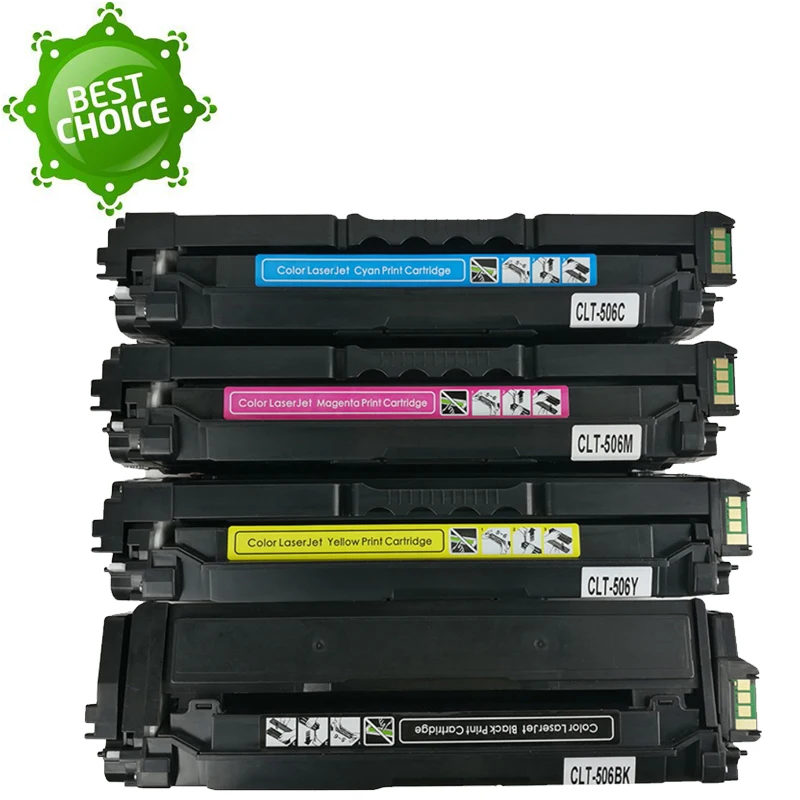 

Hot 1 Set 4 color toner cartridge CLT 506 for Samsung CLT-506s CLT506 506s CLP-680 CLP 680DW 680DN CLX-6260FR CLX 6260FD 6260FW