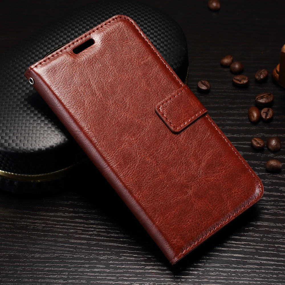 Luxury Phone Funda Case For Huawei Y5 2017 / Coques Flip Cover Wallet PU Leather Bags Skin |