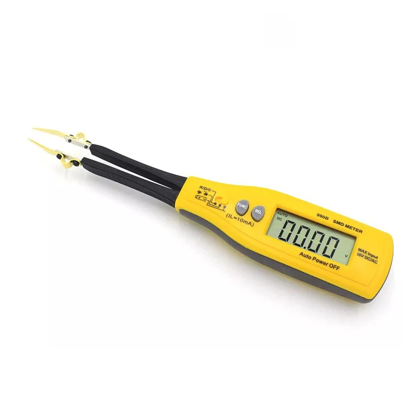 HP-990B digital multimeter resistor capacitance SMD tester meter multimeter smart tweezer multimeter tester multimeter digital multimeter multimeter tester mini tweezer tester tweezer tester