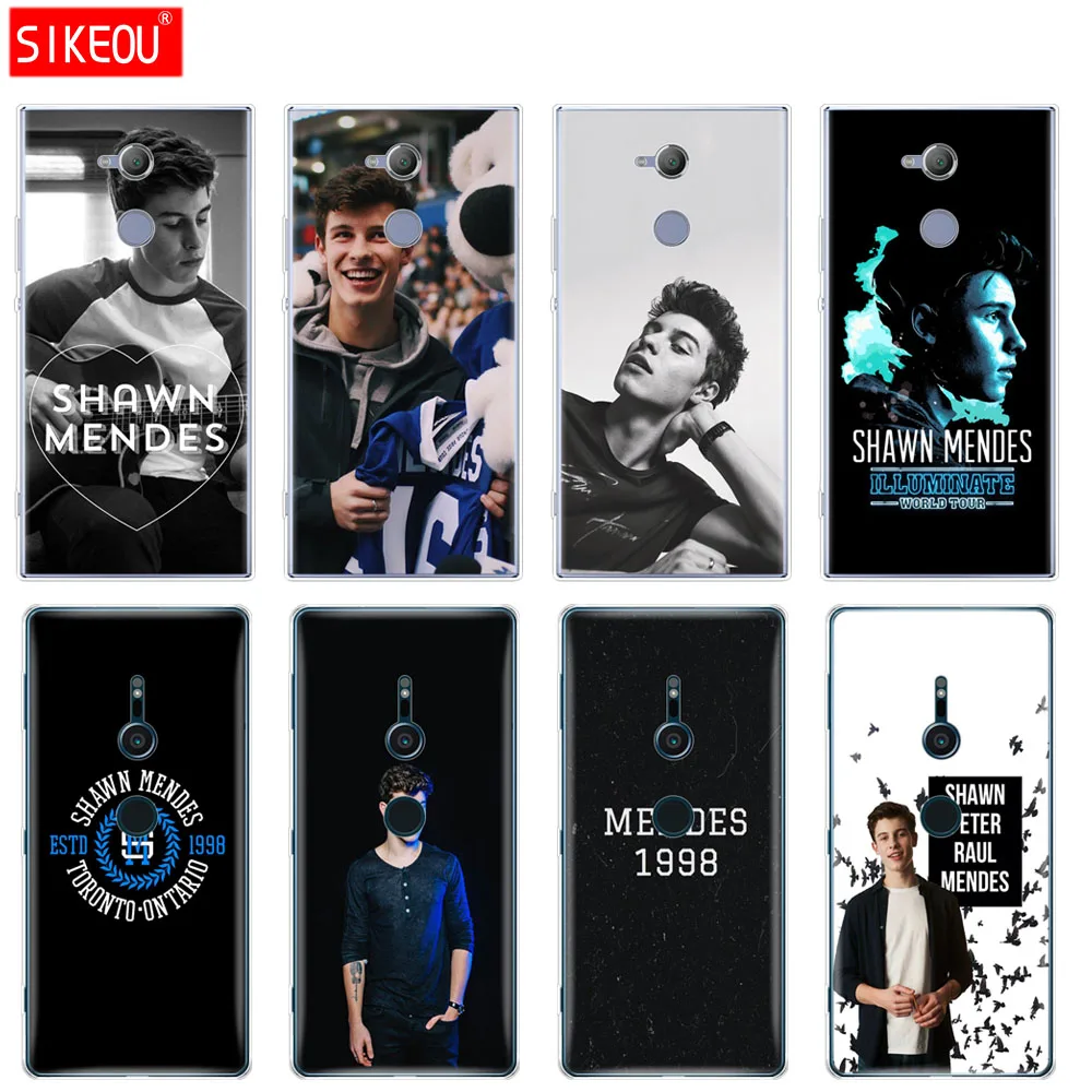 Силиконовый чехол для телефона sony xperia XA1 XA2 ULTRA PLUS L1 L2 XZ1 XZ2 compact XZ PREMIUM Shawn Mendes Magcon