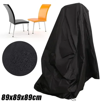 

Waterproof Chair Cover Dust Rain Cover For Outdoor Garden Patio Furniture Protection 89x89x89cm