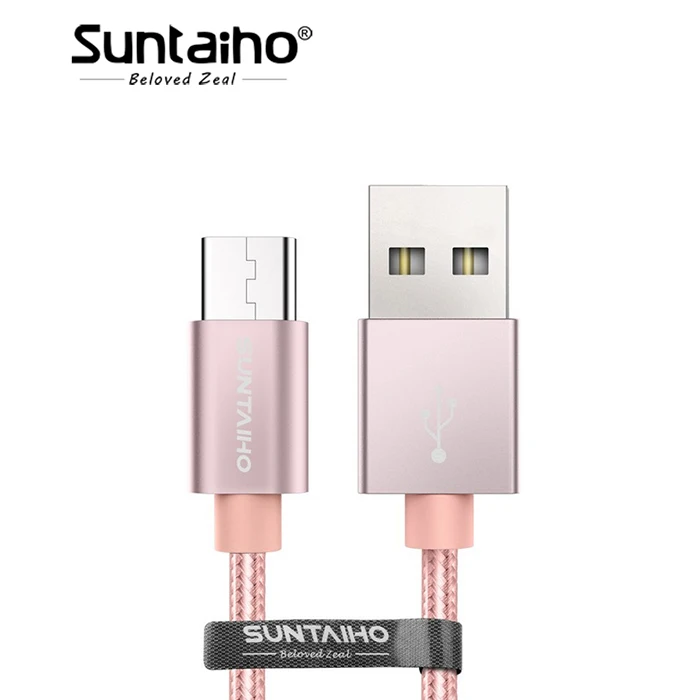 Suntaiho usb type-C кабель 3A Быстрая зарядка type-C USB кабель для samsung S10 S9 S8 Note 9 8 huawei Xiaomi mi 9 USB C шнур для передачи данных