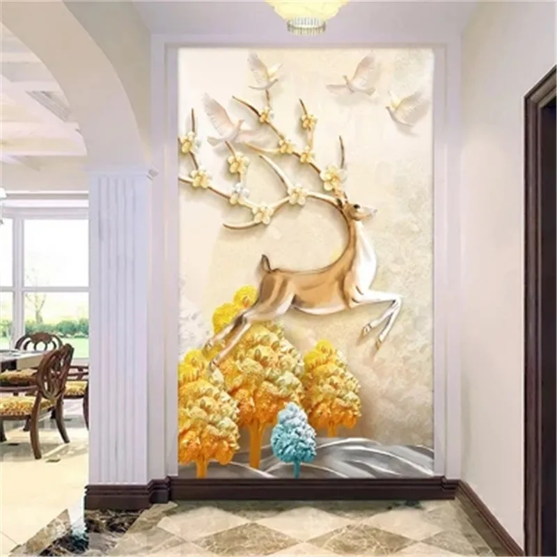 

DiamondEmbroidery,China,landscape,scenery, Deer, 5D Full Diamond Painting, Cross Stitch, Flower Diamond Mosaic, Decoration