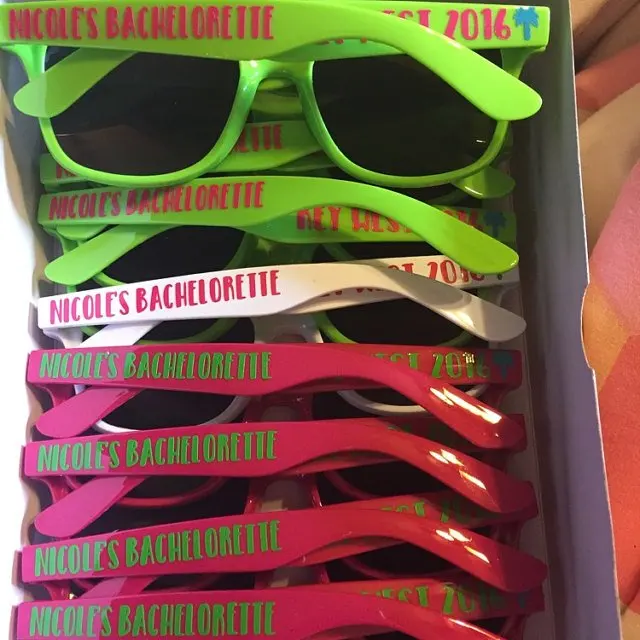 

customize Bachelorette girls trip wedding Sunglasses Bridesmaid proposal gifts Bachelorette Birthday Brunch sunglasses