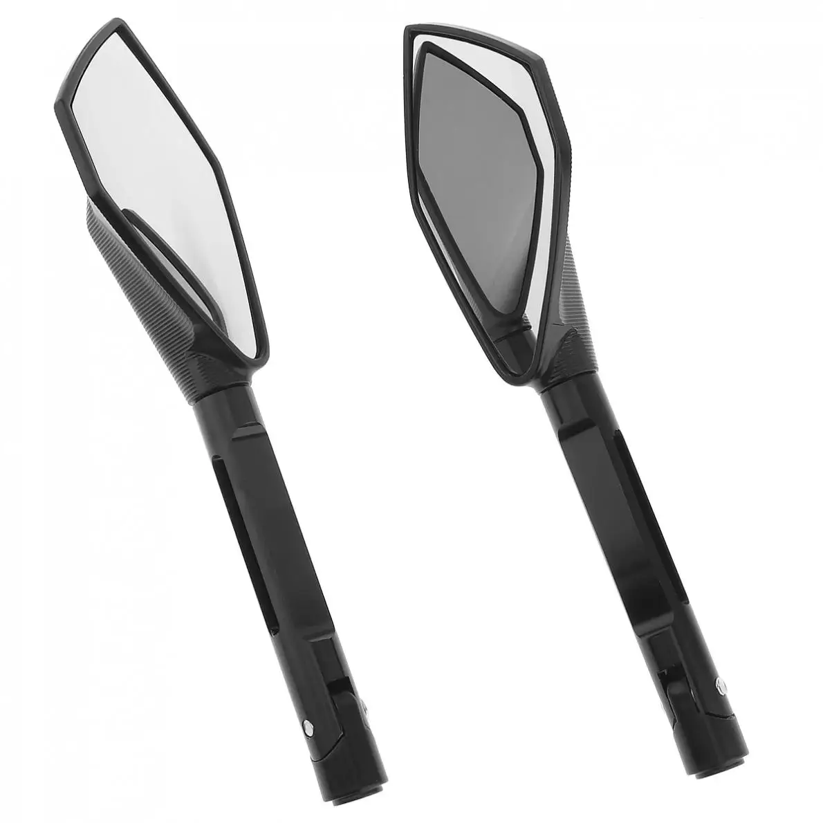 

2pcs Modified Universal CNC Process Triangle Rearview Mirror for Motorcycles