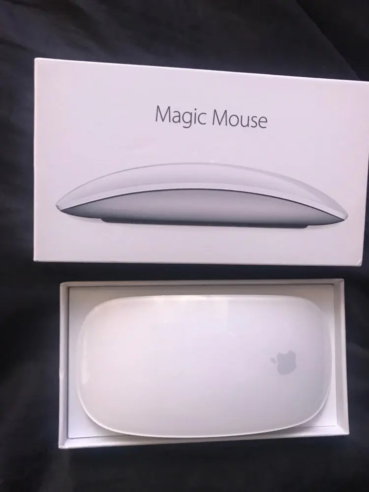 Apple Magic mouse 2 мультитач, поддержка Windows macOS Bluetooth беспроводной iMac Macbook Mac Mini