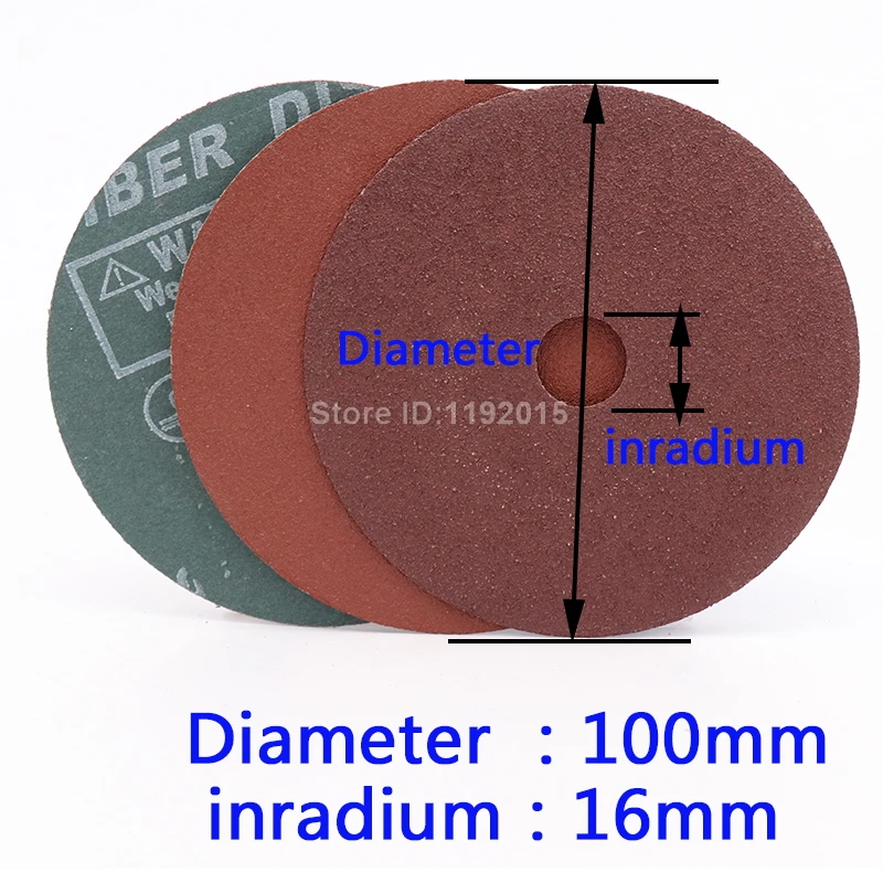 ZtDpLsd 3 шт. 4 дюйма 100 мм стальные шлифовальные колодки угловая наждачная бумага металлический шлифовальный диск полировочные диски полировка для инструментов аксессуары