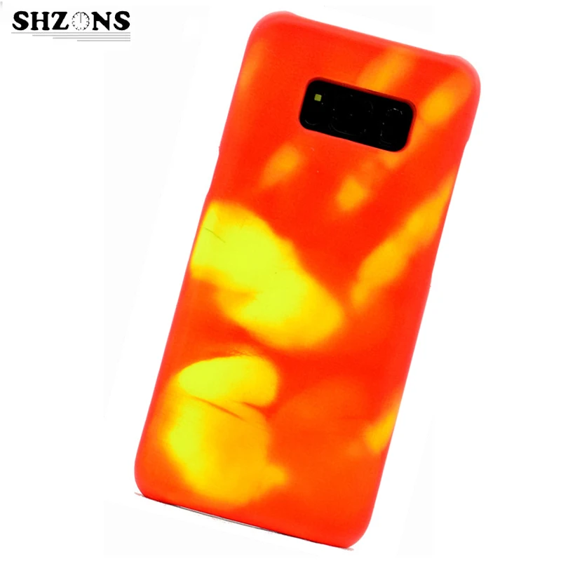 

Hot Discoloration Phone Case for Samsung s7 s8 Temperature Change Sensor Cases Protective Shell Mobile Phone Covers