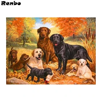 

Animal,5D Diy Diamond Painting labrador dog,full Diamond Embroidery Stitch Cross,mazayka 5d Diamond Mosaic Wall Stickers Decor