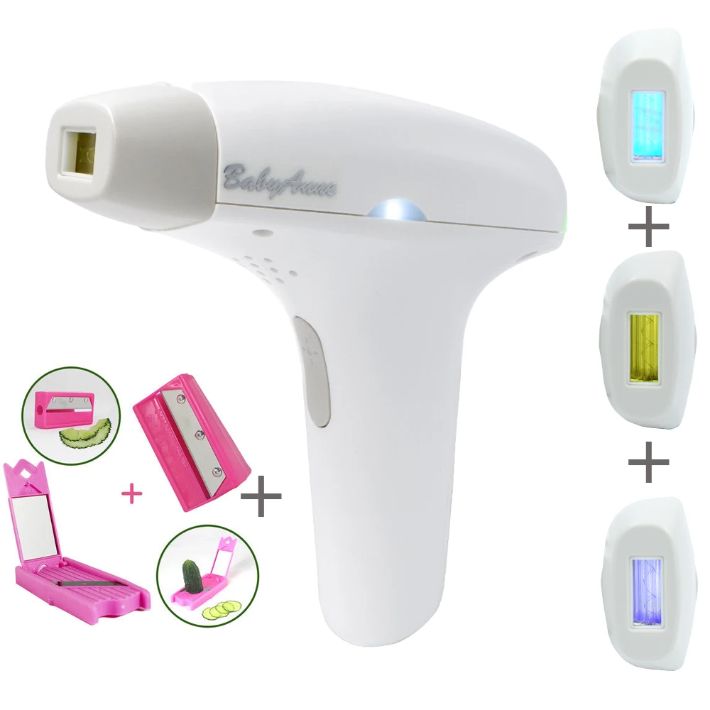 3 in 1 IPL home permanent hair removal laser Laser epilator 100-240V electric epilator watreproof shaver depilador laser