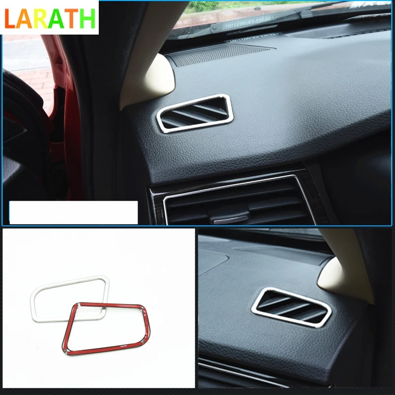 For Kia Sportage KX5 2016-2017 2PCS Inner Air Condition Vent Outlet Cover Trim