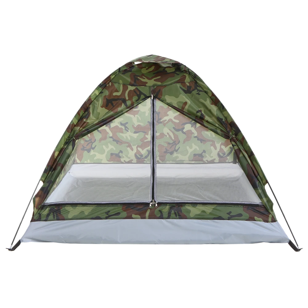 TOMSHOO рыболовная походная кемпинговая палатка Однослойная переносная палатка для кемпинга на 1/2 человек Летняя Пляжная камуфляжная палатка