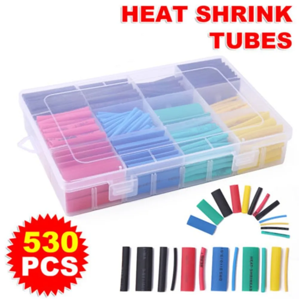 

Halogen-Free Heat Shrink Tubing Tube Assortment Sleeving Wrap Tubes Insulation Materials