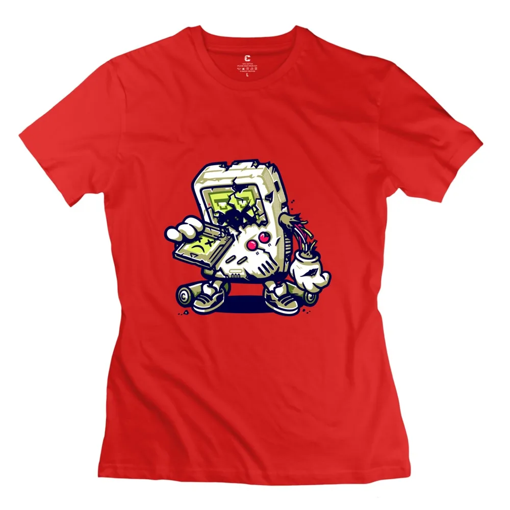 Leisure ZomBoy Attacks Women t shirt Drop Shipping Short Sleeve Lady tshirt for Sale | Женская одежда