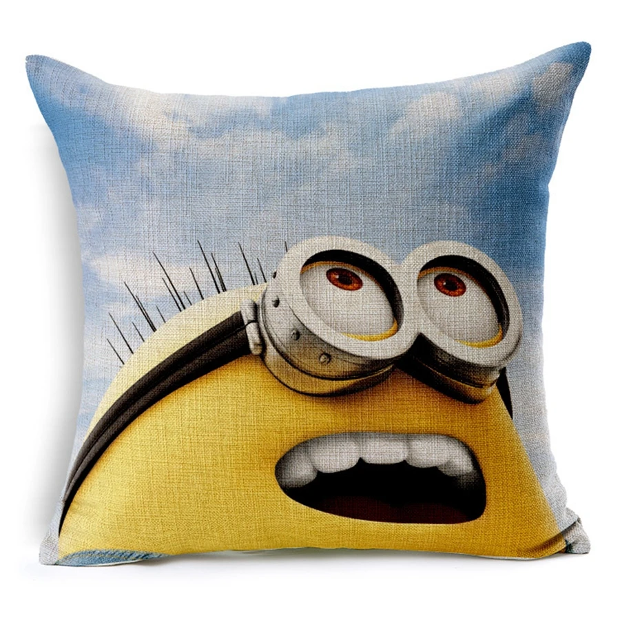 Hot Sale Pillow Covers Minions Series Topic Pattern New Fashion 45X45CM