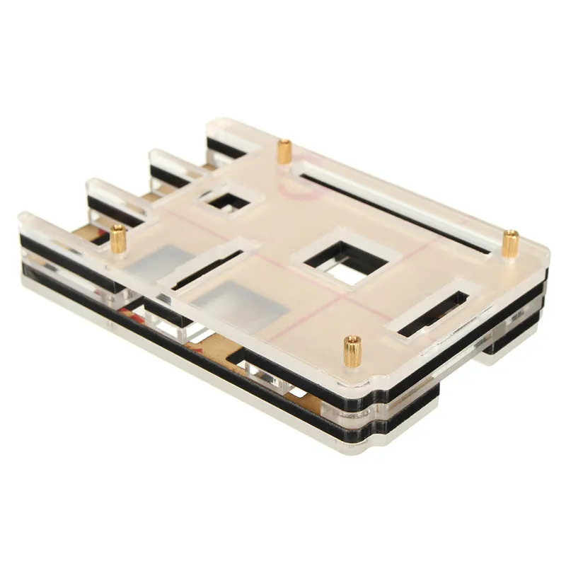 Высококачественный DIY чехол в форме раковины Корпус для Raspberry Pi 2 Модель B и Модель B + Электрический разъем