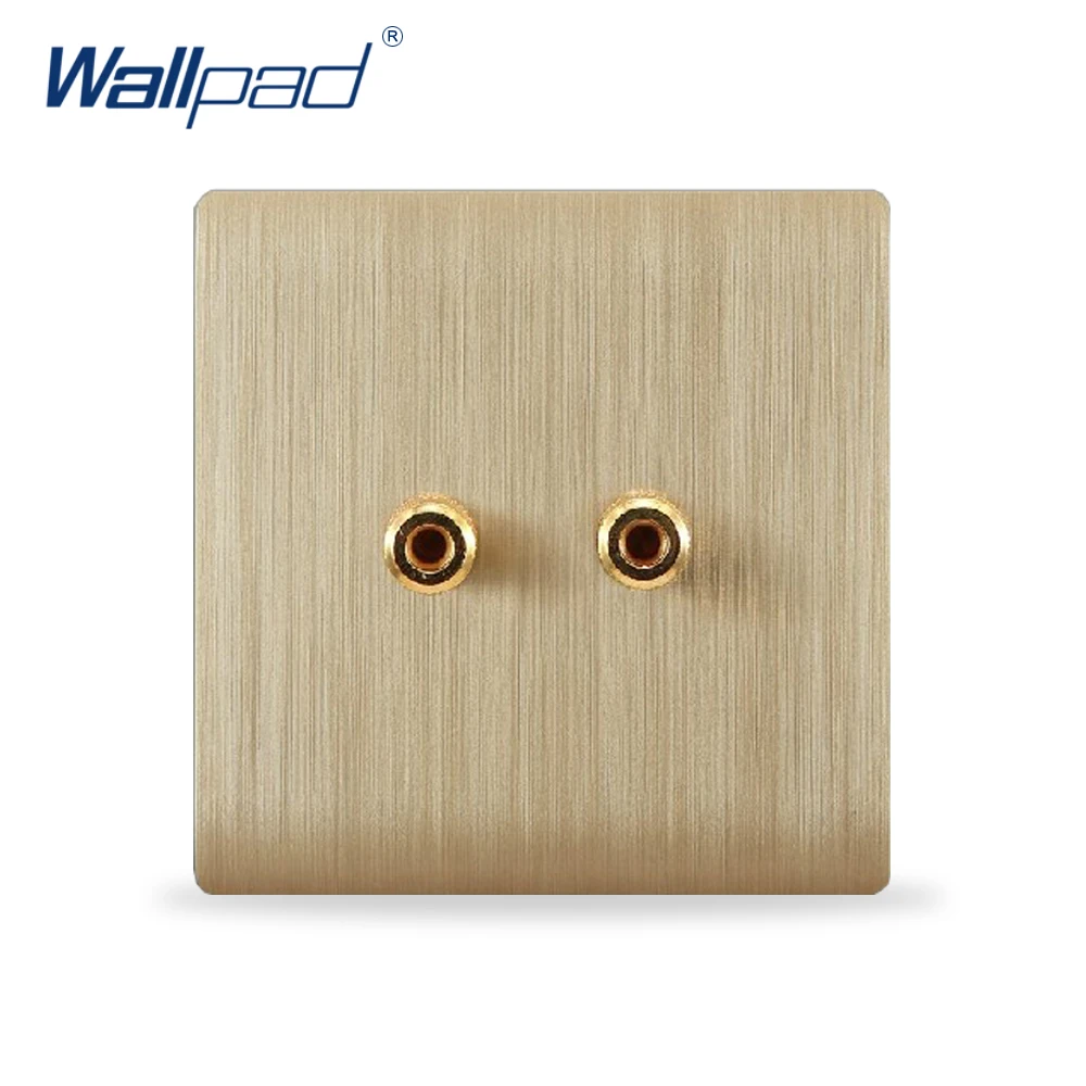 Buy Audio Socket Outlet Wallpad Luxury Electric Wall