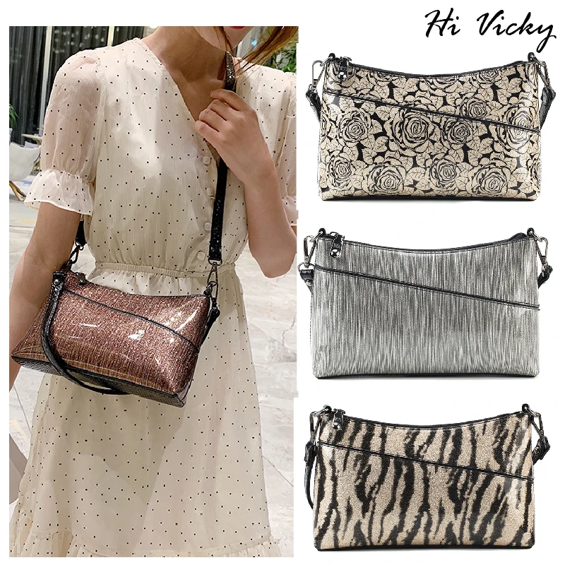 

Women Handbag Brand Design Patent Leather Gold Evening Shoulder Bags High Quality Messenger Crossbody Bag Message Women Tote