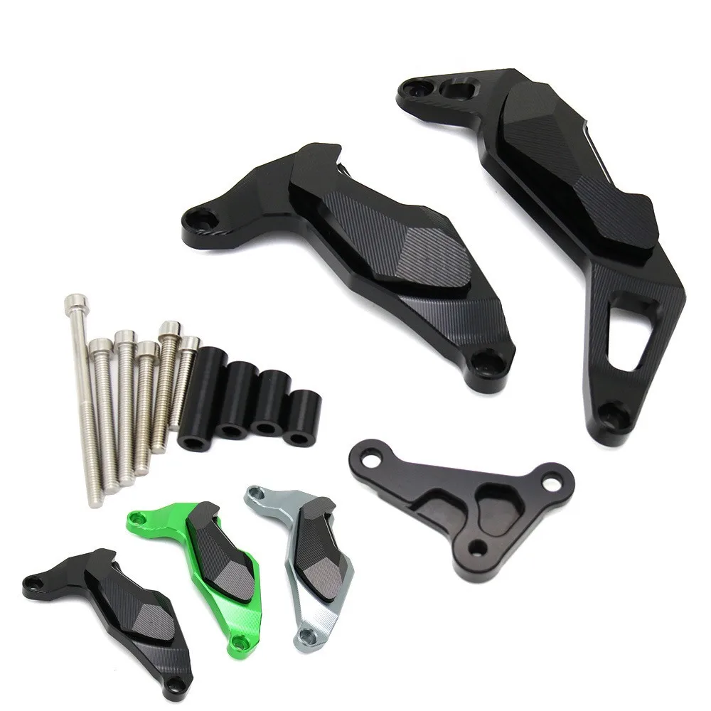 

Applicable to the anti-falling block and anti-falling rubber side cover of the modified engine protection block of Kawasaki Ninj