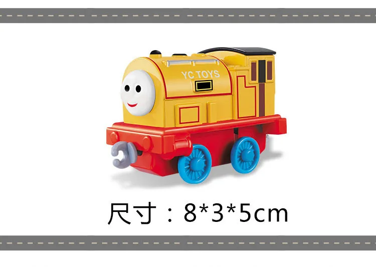 Томас и Друзья литые игрушечные машинки сплав откатной небольшой поезд набор модель игрушки мультфильм аниме Томас детский подарочный