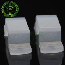 20 pçs/lote 3528 Tubo Tira Clipe Titular Clipe para Fixação de Tubo de Gel de Silicone LED Strip 3528 Tira Conduzida Flexiable AJ
