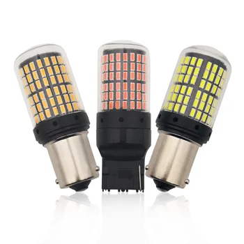 

1*LED BAU15S 3014 144SMD chip led smd auto led door lamp reading light 12v
