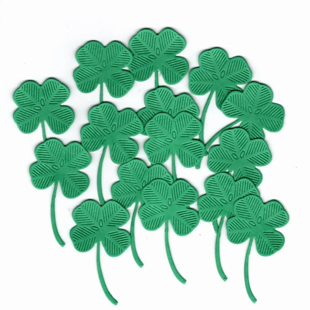 

Hemere Four Leaf Clover Stitched Metal Cutting Dies Stencil Scrapbook Album Embossing For diy Card Making Handcrafts 3.3x5.5cm