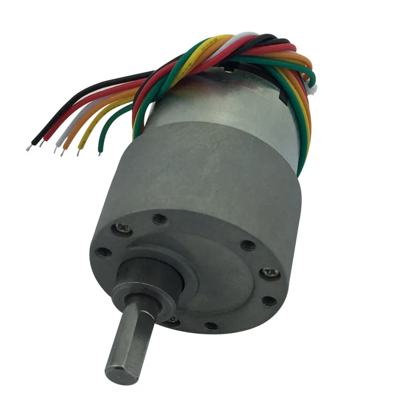 1 Pz Jgb37-520B 12-1600 Rpm 12 V Eletrica Invertida Do Motor 12 V Dc Motor De Alto Torque Dc Reducao Motor Dc 12 Volt Motores