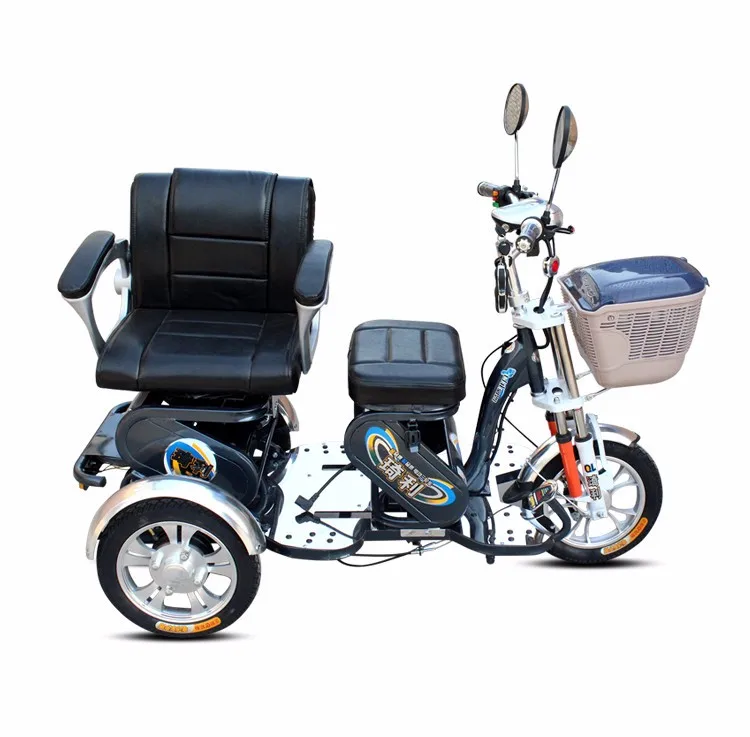 Flash Deal 48V 550W Rotatable Seat Three Wheel Scooter/Electric Scooter/E-Scooter 7