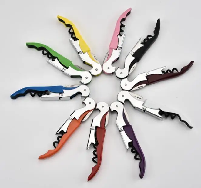 

(2pcs) xBees Beer Bottle Opener Stainless Corkscrew Wine Bottle Opener Professional Cook Tools