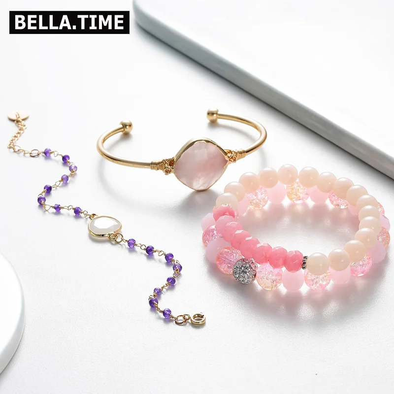BELLA. TIME ювелирные изделия оптом модные браслеты Браслеты Мода Открытый медный