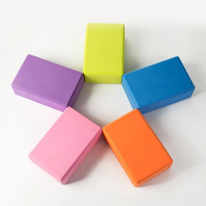Body Shaping Brick Yoga Bricks Indoor fitness Equipment Workout Stretching  Aid Pillow Yoga Block Bolster eva foam blocks