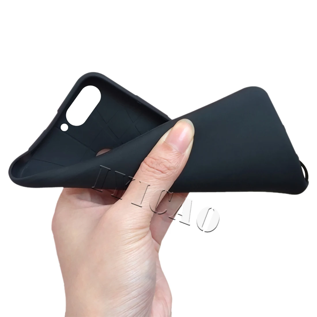 Мягкий силиконовый чехол IYICAO с цветным текстом на черном фоне для Xiaomi Redmi 6A 5A Note 8 7 4 4X5 Plus 6 Pro черный чехол из ТПУ