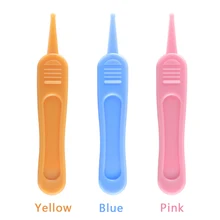 Безопасный уход за ребенком, младенец, ушной Нос пупка пластиковый пинцет щипцы Talheres Infantil Mamadeira клипсы Pinza Chupetes