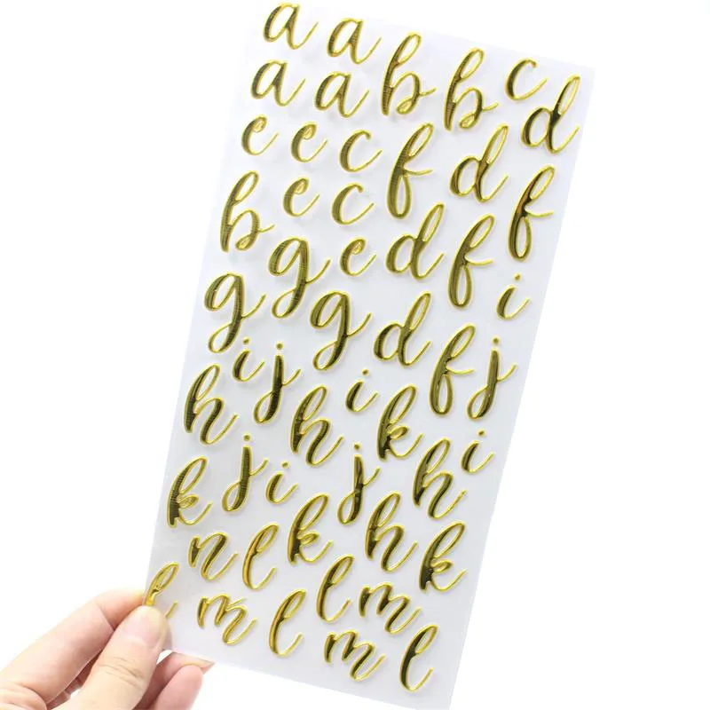 KSCRAFT строчные буквы самоклеящиеся наклейки для Скрапбукинг/DIY ремесла/карты внесении украшения