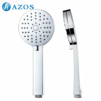 

Bathroom Three Settings Hand Held Shower Head Chrome Plated Polish Silver HHS018